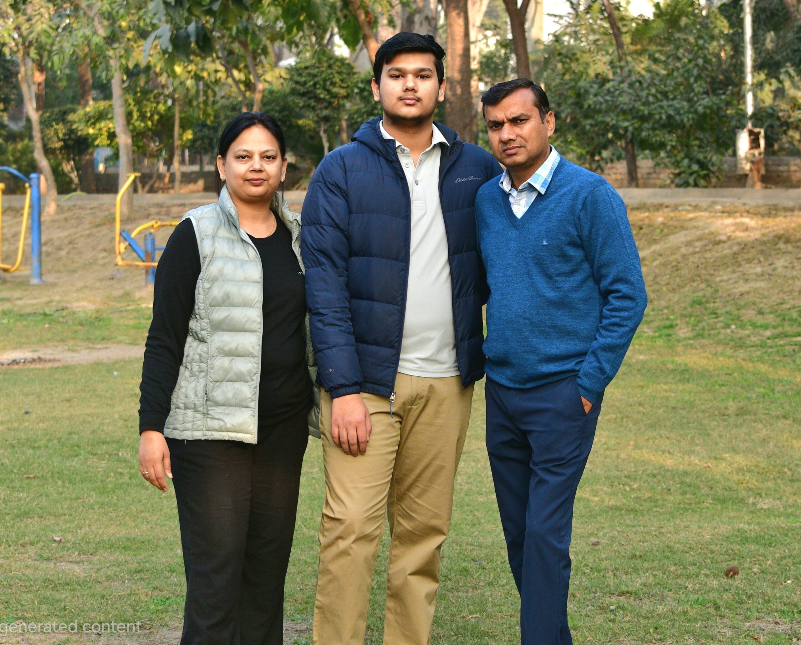 Shikhar Mittal Family Photo